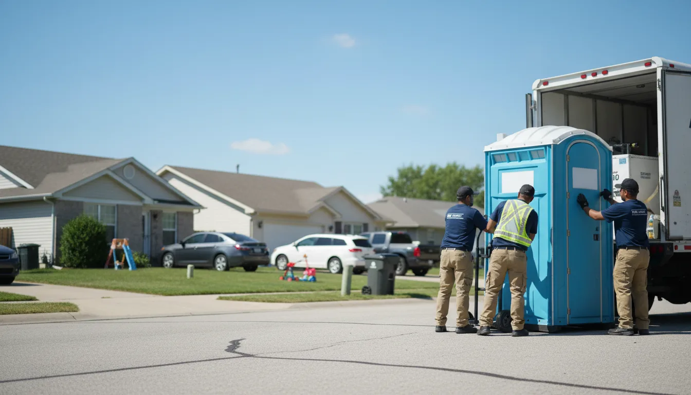 Standard Porta Potty Rentals in Buda, IL near me